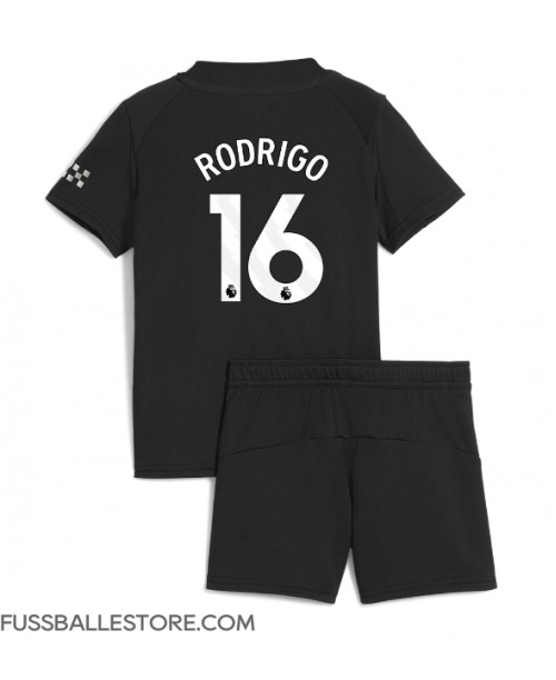 Günstige Manchester City Rodri Hernandez #16 Auswärts Trikotsatzt Kinder 2025-26 Kurzarm (+ Kurze Hosen) Günstige Manchester City Rodri Hernandez #16 Auswärts Trikotsatzt Kinder 2025-26 Kurzarm (+ Kurze Hosen)